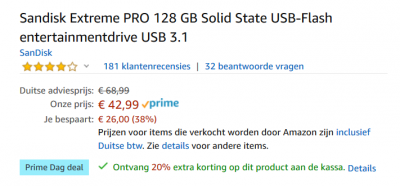 2019-07-16 08_07_19-Sandisk Extreme PRO 128 GB Solid State USB-Flash_ Amazon.de_ Computers en access.png