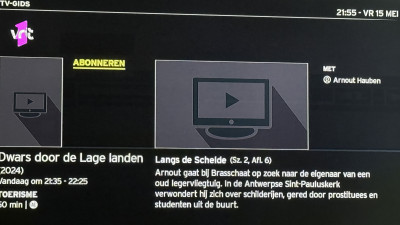 Digibox AD-210 geeft melding abonneren bij open klikken van programma in de EPG.<br /><br />Wellicht zal dus “opnemen” via de EPG niet meer werken bij een digicorder, als deze gedeactiveerd is.