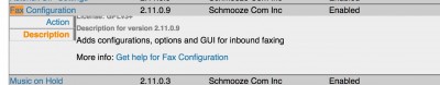 fax config module